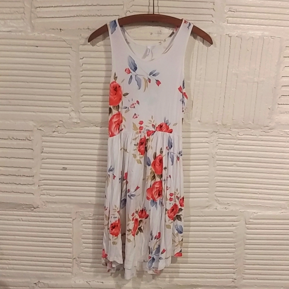 Longyuan summer dress floral design light and flowy